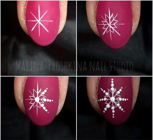 DIY Christmas nails - Easy and Chic Nail Art Designs